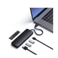 Satechi Usb-C Slim Alu Multiport Hub mit SSD Fach Adapter
