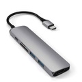 Satechi Usb-C Slim Aluminium Multiport Adapter V2