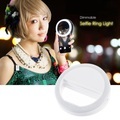 Apple,Asus,Blackberry,CAT,Google,HTC,Huawei,Lenovo,LG,Microsoft,Motorola,Nokia,OnePlus,Oppo,Samsung,Sonstige,Sony,Wiko,Xiaomi, Universal Smartphone Selfie Licht mit 36 LEDs - Weiss