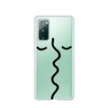 Apfelkiste © - Samsung Galaxy S20 FE / S20 FE 5G Gummi Case Hülle Ultra Thin Modern Art - Transparent / Schwarz