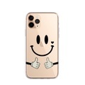 Apfelkiste © - iPhone 11 Pro Gummi Case Hülle Ultra Thin Happy Smile - Transparent