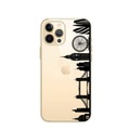 Apfelkiste © - iPhone 12 / iPhone 12 Pro Gummi Case Hülle Ultra Thin London Skyline - Transparent