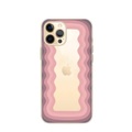 Apfelkiste © - iPhone 12 Pro Max Gummi Case Hülle Ultra Thin Lollipop Frame - Rosa