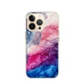 Apfelkiste © - iPhone 13 Pro Gummi Case Hülle Ultra Thin Marble Marmor - Blau / Pink