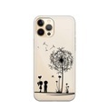 Apfelkiste © - iPhone 13 Pro Max Gummi Case Hülle Ultra Thin Love Pusteblume - Transparent