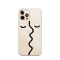Apfelkiste © - iPhone 13 Pro Max Gummi Case Hülle Ultra Thin Modern Art - Transparent / Schwarz