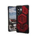 UAG Urban Armor Gear - Samsung Galaxy S23 Ultra 5G Schutzhülle Monarch Pro MagSafe-Modul (214140119494) - Crimson
