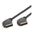 Vivanco - (1.5m) Scart Kabel AV-Kabel Audio- / Video Verbindungskabel - Schwarz