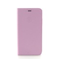 Mike Galeli - iPhone 13 Echtleder Book Case Tasche Flip Cover Hand Made (MARCIP13-M02) - Rosa