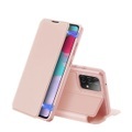 Dux Ducis - Samsung Galaxy A52 / A52 5G Magnet Flip Wallet Cover Leder Tasche - Rosa