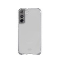 ITSkins - Samsung Galaxy S22 5G Spectrum Clear Antimikrobielle Schutz Gummi Hülle (Fallschutz 3 Meter) - Transparent