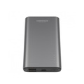 Vonmählen - (12W) Evergreen 10000mAh 3 x USB / Micro USB / USB C / Power Bank Ladegerät Power Delivery 3.0 Quick Charge (EVG00005) - Dark Grey