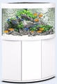 Juwel Trigon 190 Eck-Aquarium-Set 190l weiss mit Unters