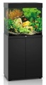 Juwel Lido 200 Aquarium-Set 200l schwarz mit Unterschra
