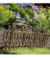 Garden Pleasure, Beeteinfassung, Messingoptik, 8er Set