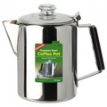 Coghlans, Coghlans - Edelstahlkanne Coffee Pot - Topf Gr 12 Tassen grau