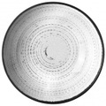 Brunner - Suppenteller - Deep Plate - Teller Gr ø 21 cm weiß/grau