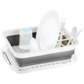 Brunner - Dropper Fold-Away - Geschirr-Set Gr 36,5 x 31 x H12 cm weiß/grau