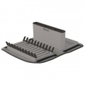 Outwell, Outwell - Dunton Foldable Dish Rack With Sponge Drain - Campingzubehör grau