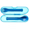 humangear - Besteck GoBites Trio - Besteck-Set blau