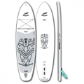 Indiana - 10'6 Allround Inflatable - SUP Board Gr 320 x 81,3 x 12 cm weiß/grau