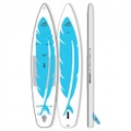 Indiana, Indiana - 11'6 Feather Inflatable - SUP Board Gr 350 x 76,2 x 15 cm weiß/blau