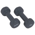 Schildkröt Fitness - Vinyl Hantel Set Gr 2 x 3 kg grau