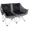 Brunner - Action Sofa 3D Comfort - Campingstuhl grau/schwarz