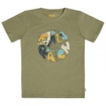 Fjällräven - Kid's Forest Findings T-Shirt - T-Shirt Gr 104 oliv