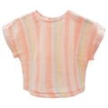 maximo - Kid's Mini Girl Top - T-Shirt Gr 98 beige/rosa