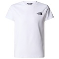 The North Face - Boy's Box NSE S/S Tee - T-Shirt Gr XS weiß