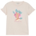 Minymo - Kid's T-Shirt S/S Little Frills - T-Shirt Gr 92 beige
