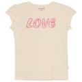 Minymo - Kid's T-Shirt S/S Love - T-Shirt Gr 92 beige
