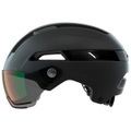 Alpina - Soho Visor V - Velohelm Gr 52-56 cm;55-59 cm schwarz