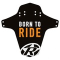 Omvänd - Stänkskydd Born To Ride - förkläde orange