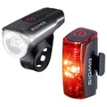 SIGMA SPORT, Sigma Sport - Aura 60 Set w/ Infinity - Velolampen-Set schwarz