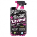 Muc Off - X-Tra Value Duo Pack - Reinigungsset Gr 1,5 l - 1000 ml / 500 ml rosa