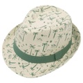 maximo - Boy's Trilby Palmen - Hut Gr 55 cm beige