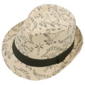maximo - Kid's Mini Boy Trilby Dino - Hut Gr 51 cm beige