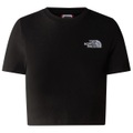 The North Face - Women's Crop S/S Tee - T-Shirt Gr XS schwarz