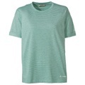 Vaude - Women's Mineo Striped T-Shirt - T-Shirt Gr 44 türkis