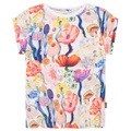 DEDICATED - Women's T-Shirt Visby Fantasy Flowers - T-Shirt Gr XS bunt