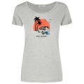 GreenBomb - Women's Nature Beach Trip Loves T-Shirt - T-Shirt Gr M grau