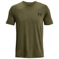 Under Armour - Sportstyle Left Chest S/S - Funktionsshirt Gr M - Regular oliv