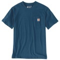 Carhartt - Workw Pocket S/S - T-Shirt Gr M blau