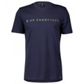 Scott - No Shortcuts S/S - T-Shirt Gr S blau