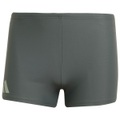 adidas - Solid Boxer - Badehose Gr 8 grau