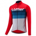 Löffler - Bike L/S Jersey Messenger Mid - Velotrikot Gr 46;48;50;52 rot