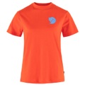Fjällräven - Women's Fox Boxy Logo Tee - T-Shirt Gr XXS rot