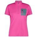 CMP - Women's Breast Pocket T-Shirt Free Bike - Velotrikot Gr 44 rosa